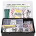 2200 pcs Electronic Component Assortment Kit, Capacitors, Resistors, Transistors, Inductors, Diodes, Potentiometer, IC, LED and PCB