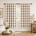 Blackout Curtains for Bedroom, Buffalo Plaid Curtains for Living Room