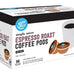 Amazon Brand - Happy Belly Espresso Roast Compostable Coffee Pods (Dark Roast), Compatible with K-Cup Brewer, 96 Count