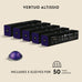 Nespresso Vertuo, Altissio, Medium Roast, 50-Count Espresso Pods
