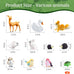 115Pcs Fairy House Kit Mini Fairy Garden Accessories Outdoor Supplies Decor