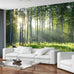 Reyhui Sunshine Forest Mural Wallpaper Landscape Tree