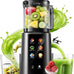 Onelive 6-in-1 Cold Press Juicer Machine for Fruits Veggies Sorbet Nut Milk