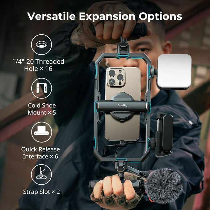 SmallRig Universal Quick Release Phone Cage Kit Basic - 4597