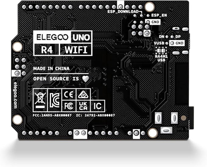 ELEGOO UNO R4 WiFi Super Starter Kit Compatible with Arduino for Beginners