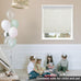 SUNOFF Blackout Cordless Roller Shades Blinds,56" W x 72" H,Linen Beige