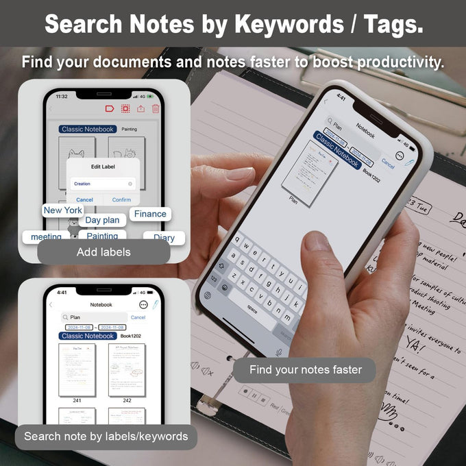 Ophayapen Smart Pen & Smart Digital Notebook| Real-time Mobile Sync
