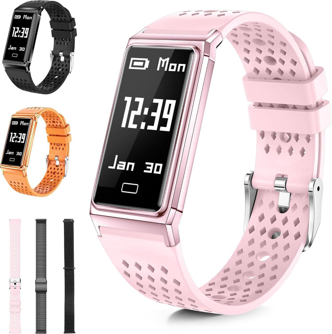 Fitness Tracker with Heart Rate & Sleep Tracking