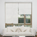 AOSKY Light Filtering Roller Shades for Indoor Windows, 46"W x 72"H, White