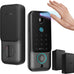 Lockin Veno Plus Smart Lock with Camera, Palm Vein Entry, 2K 180° Video