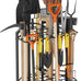Garden Tool Organizer, Garage Tool Organizer & Garage Organization, Heavy Duty Steel Tool Storage Rack Holds 35 Rakes, Brooms Tools, Broom Holder and Mop Holder, Shed Organizer for Home Organization