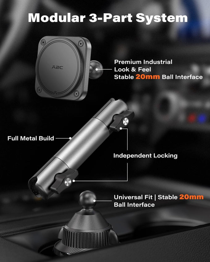 APPS2Car Heavy Duty Magnetic Cup Holder Phone Mount