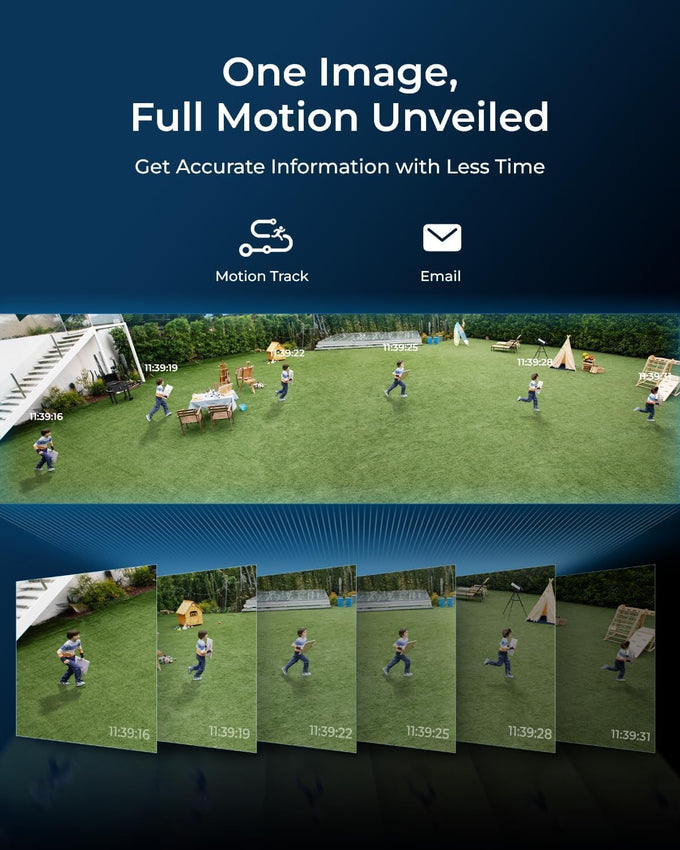REOLINK Duo 3 PoE Dual-Lens PoE Security Camera with 180° Panoramic View