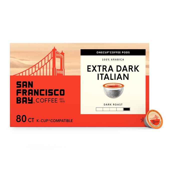 San Francisco Bay Breakfast Blend K-Cup Compatible Coffee Pods, 80 ct