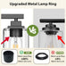 Matte Black Bathroom Light Fixtures, 5-Light Vanity Lights over mirror