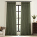 Topfinel Oatmeal Pinch Pleated Curtains Blackout for Living Room Linen Textured Draperies with Blackout Liner High End Tailored Look Farmhouse Aesthetic 80 Inches 2 Panels Set Oatmeal 40" W*80" L