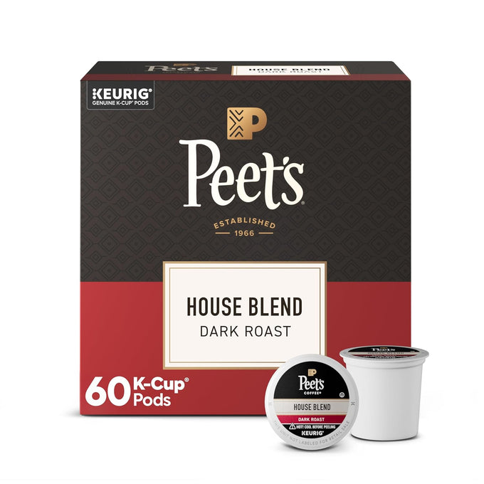 Peet's Coffee Coffee Pods, Dark Roast, Major Dickason's Blend, 75 K Cups