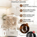 Wine Glass Polisher Machine for Home,600 RPM Dries Quick Clean