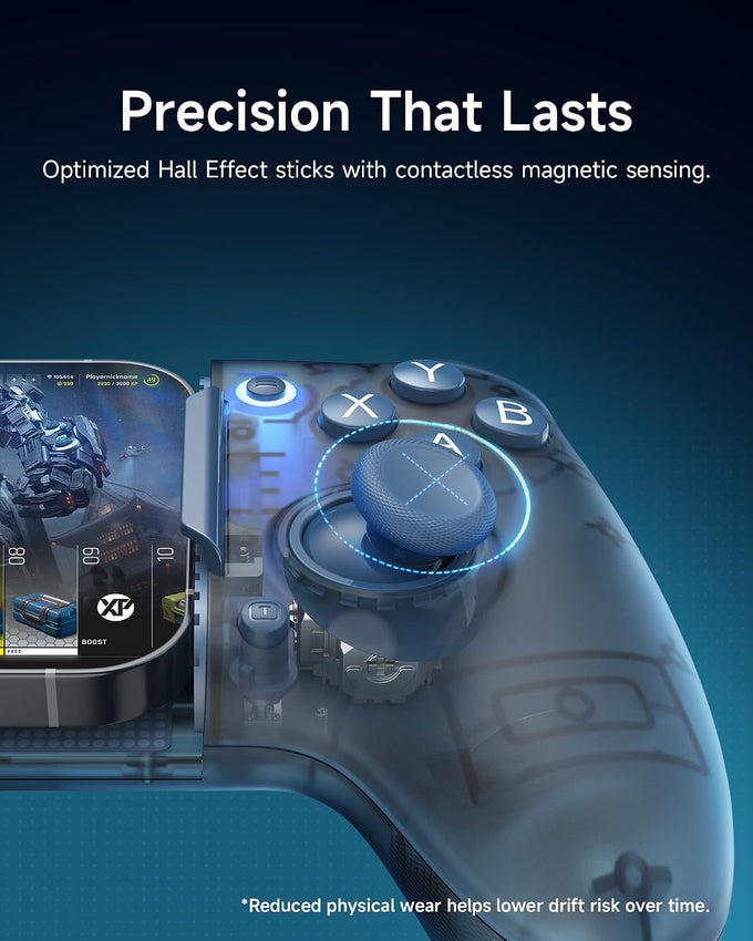 EasySMX M20 Bluetooth Mobile Controller, for Android, iPhone, PC, Switch1/2