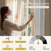 Liz Sheer Pinch Pleated Linen Curtains 95 Inches Long - Light Filtering Pleat Curtains for Living Room,Window Curtains for Bedroom, Luxury Pinch Pleated Drapes with Hooks, Natural, 2 Panels Set