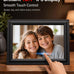 SAMMIX Digital Picture Frame 10.1 Inch WiFi Digital Photo Frame Electronic, IPS Touch Screen, 16GB, Tabletop&Wall-Mounted, Share Photos and Video with Uhale App, Birthday Gifts for Mom Women