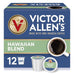 Victor Allen's Coffee Organic Peruvian, Medium Roast, 80 Count, Single Serve Coffee Pods for Keurig K-Cup Brewers
