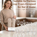 Wine Glass Polisher Machine for Home,600 RPM Dries Quick Clean