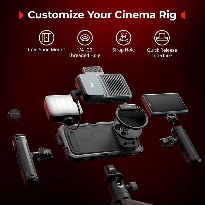 SMALLRIG Mobile Video Cage for iPhone 17 Pro (Flagship)- 5542