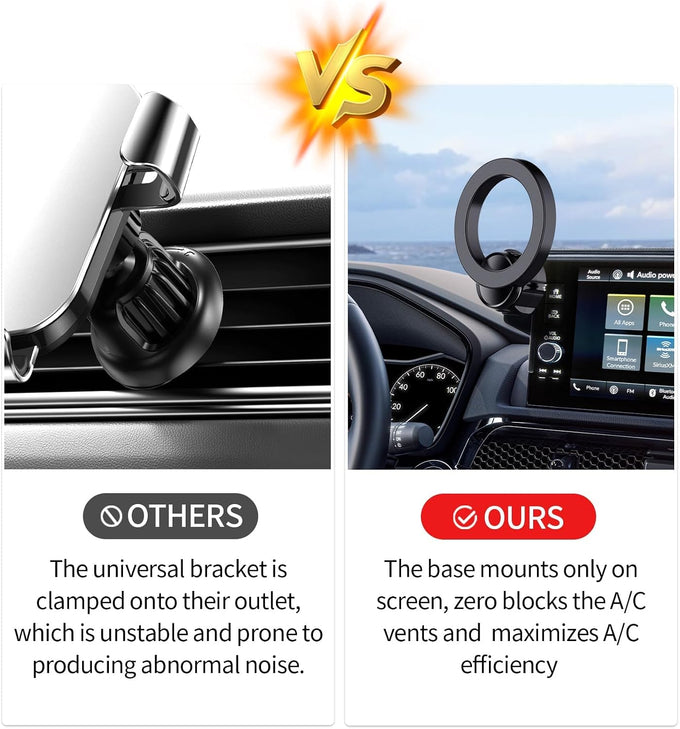 Car Phone Holder for Honda HR-V/CR-V/CRV Hybrid 2023-2026, 7/9"Screen Mount