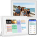 10.1 Inch Digital Calendar with Touch Screen, Wall Mountable, Multi-Platform Calendar Sync to Smart Electronic Chore Planner, Gifts for Mom.