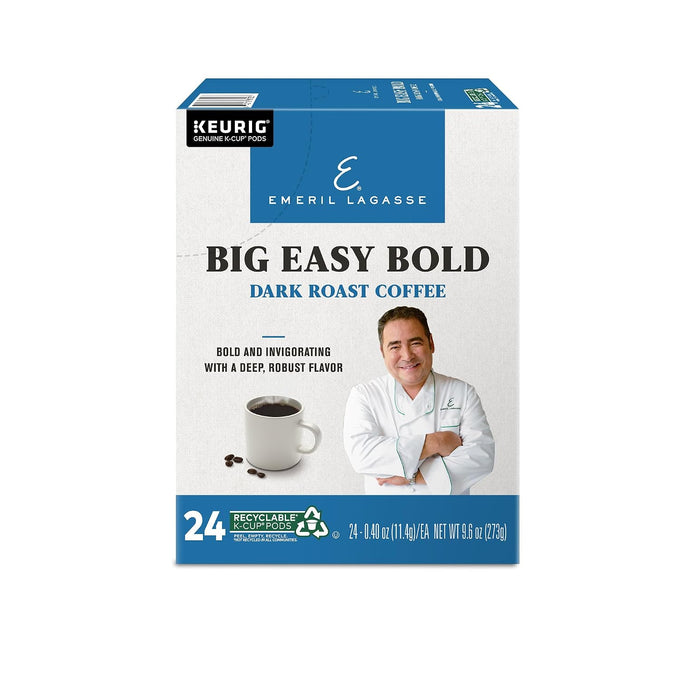 Emeril Big Easy Bold Keurig Single-Serve K-Cup Pods, Dark Roast Coffee, 96 Count