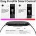 Screenless Fitness Tracker Smart Band, Sleep, HRV, Heart Rate, SpO2