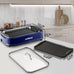 Smokeless Grill, CUSIMAX Electric Indoor Grill Griddle Portable Korean BBQ