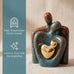 Large Size Meditation Statues. Modern Art Statue for Bookshelf