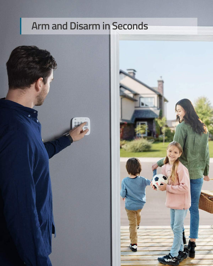eufy Security 5-Piece Home Alarm Kit, Home Security System