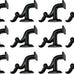 Adonai Hardware Izrahiah Medium Antique Wrought Iron Sturdy Handrail Brackets (2.3" x 4 Pack, Antique Brass) for DIY Easy Installation, Staircase, Stairs, Railings, Support and Home Decor
