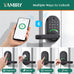 Smart Door Handle Lock with Keypad, Yamiry Fingerprint Knob for Front Door