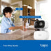 Tapo 2K Indoor/Outdoor Pan/Tilt Wired Security Camera, C216(2-Pack)