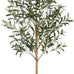 FLOWORLD 6FT Olive Trees Artificial Indoor, Tall Fake Olive Tree (72in) with Realistic Leaves and Olives, Sturdy Weighted Base,Large Faux Plants for Home Office, Living Room, Outdoor