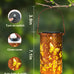 DIBIEECN Birthday Gifts for Women, Solar Lanterns, Butterfly, 4 Pack
