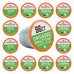 Fresh Roasted Coffee, Organic Water-Processed Half-caf Variety Pack K-Cup Pods for Keurig Brewers, Medium Roast, USDA Organic, Kosher, 96 Count Loose Pack