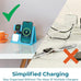 BLACK+DECKER 3 in 1 Charging Station for Apple, (Loch Ness)