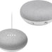 Google Nest Mini 1st Generation Bluetooth Speaker (International Version) with US Power Adapter (Chalk), Gray, GG1STAPG1