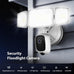Onforu 2K Floodlight Camera Plug&Hardwired, Smart Security Camera Outdoor