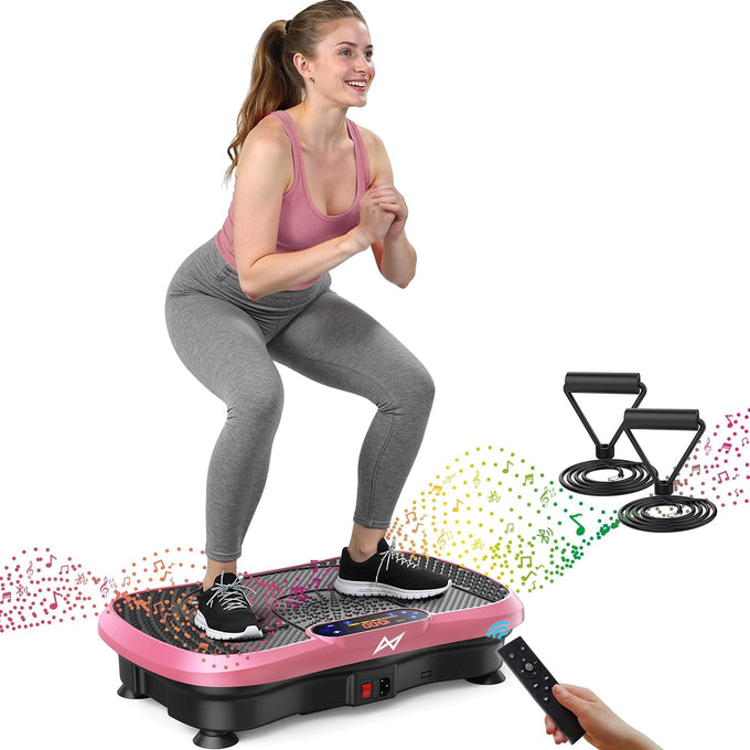 AXV Vibration Plate Exercise Machine Fitness Platform Body Vibrating Board