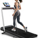 WELLFIT Walking Pad Treadmills with Handle, 10% Incline Treadmill for Home