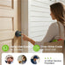 GHome Smart Fingerprint Door Lock, 4-in-1 Smart Lock with Removable Battery