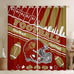 Feelyou Football Blackout Curtains for Bedroom Living Room