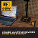 DEWALT Heavy Duty Magnetic Wireless Charging Stand w/USB Ports