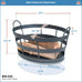 Minuteman International BIN-02G Shaker Log Bin, Graphite